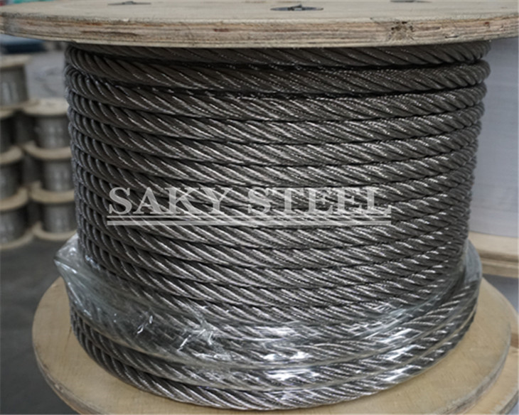 Nylon Coated Stainless Steel Wire Rope China Saky Steel