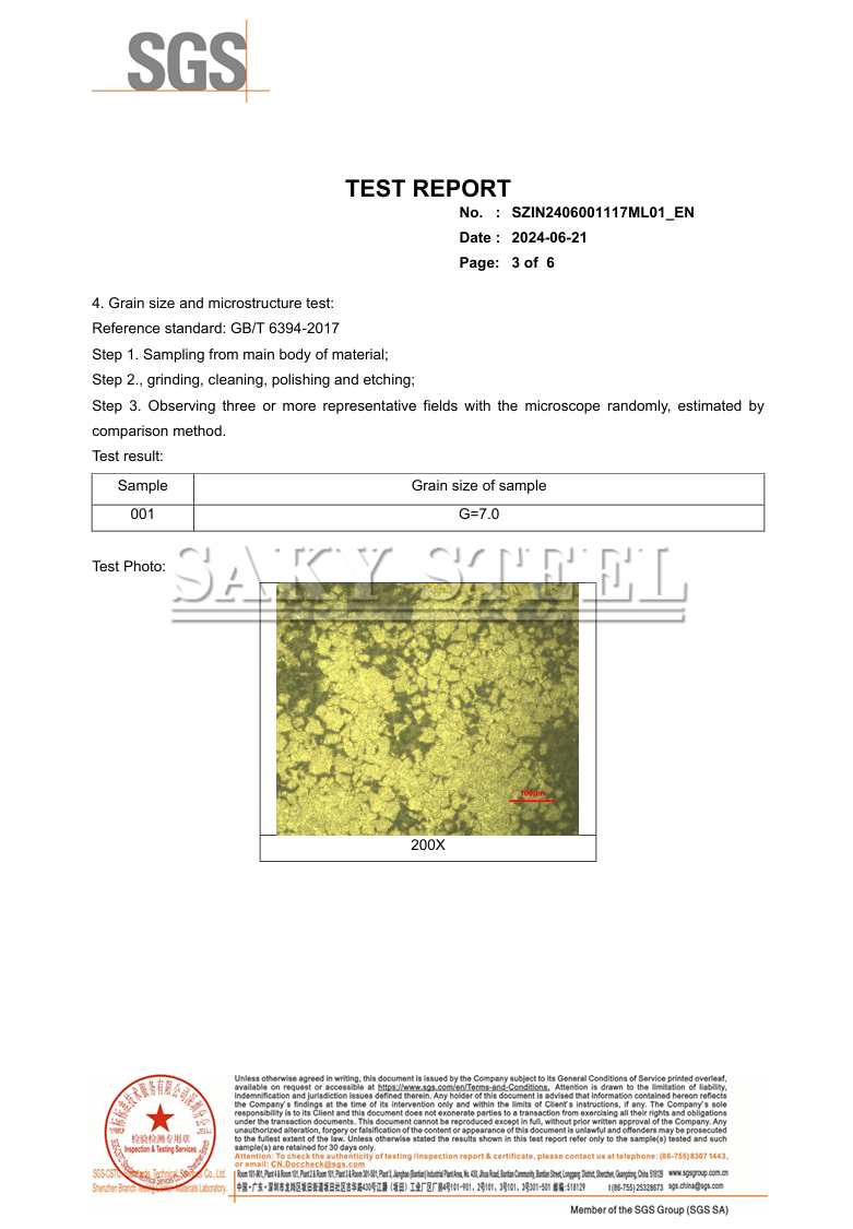 4140 plate test report