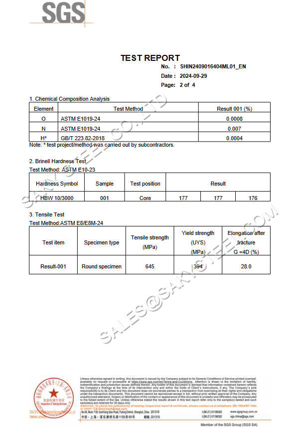 4130 Certificate