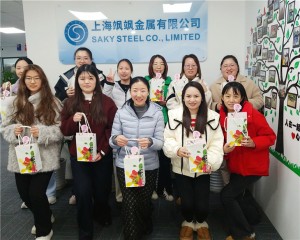 Celebrating International Women’s Day | SAKY STEEL Sends Warm Wishes and Gifts to Female Employees