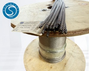 Stainless Steel Wire Rope Fused and Tapered Ends